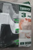 Pure Cotton Singlets - 3pcs Pack (M-XXXL) - 1