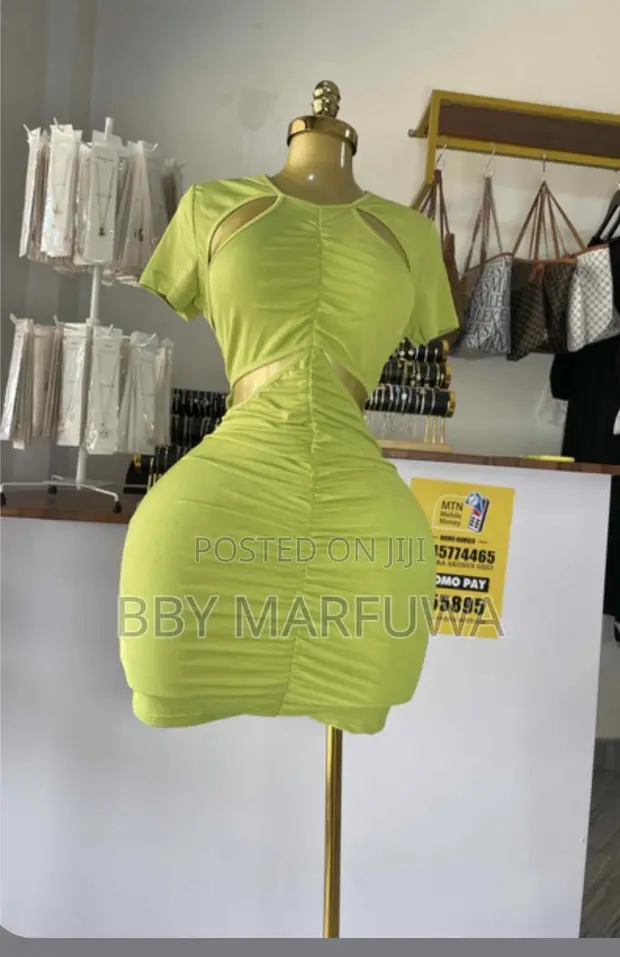 Shein Light Green Mini Dress - 1