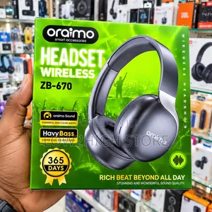 Oraimo ZB-670 Wireless Over-Ear Headphones