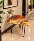 Luxywoods Live Edge Epoxy Coffee Table - 2