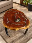 Luxywoods Live Edge Epoxy Coffee Table - 3
