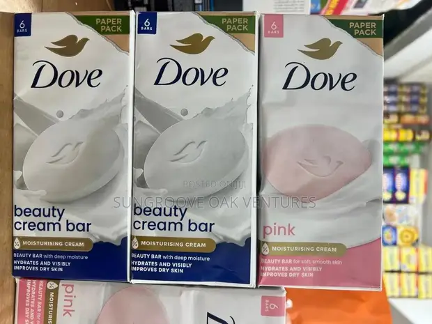 Dove Bar Soap 6pcs - 1