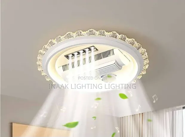 Luxury Fan Light with Music - 1