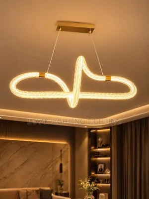 Twisted Loop Chandelier Light