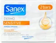 Sanex Dermo Sensitive Hypoallergenic Bar Soap (2 Bars) - 2