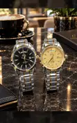 Men's Omega Quartz Watch - 2