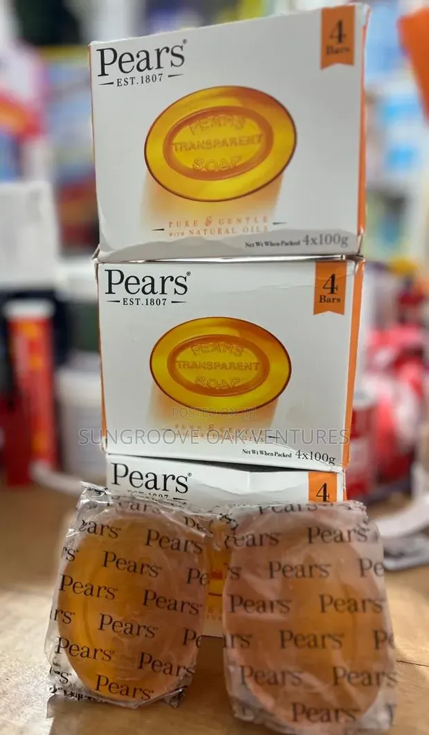 Pears Bar Soap 4pcs (Original) - 1