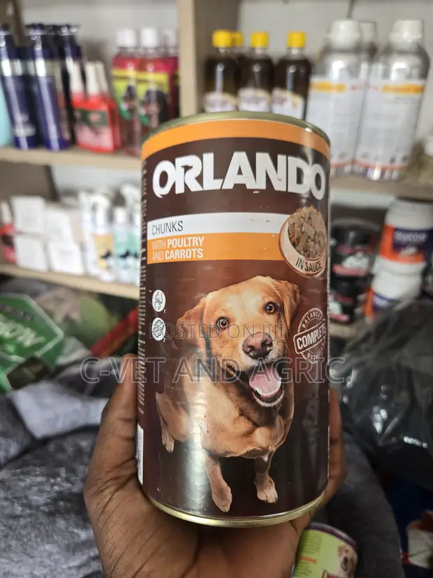 Orlando Canned Dog Food - Poultry & Carrots in Sauce 1.24kg - 1
