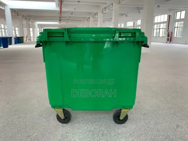 660L Industrial Wheeled Waste Bin - Heavy Duty - 1