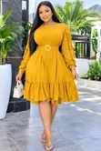 Ladies Yellow Dress - 2