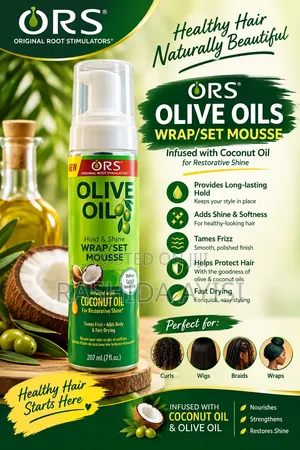 Olive Oil Hair Mousse