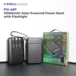 10000mAh Solar Power Bank with Flashlight - 2