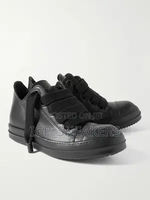 Rick Owens DRKSHDW Jumbo Lace Low Sneakers