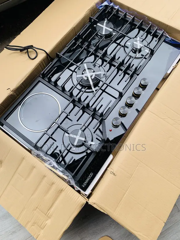 Kenwood 90cm 4+1 Burner Gas Cooker Hob - 1