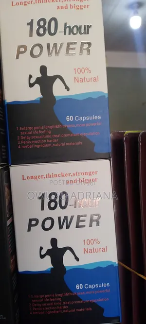 180 Power Capsules for Sexual Wellness