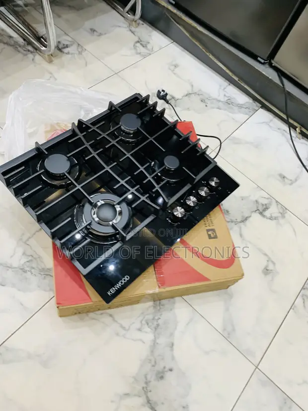 Kenwood KHG 603 SS 60cm Stainless Steel Gas Hob - 1