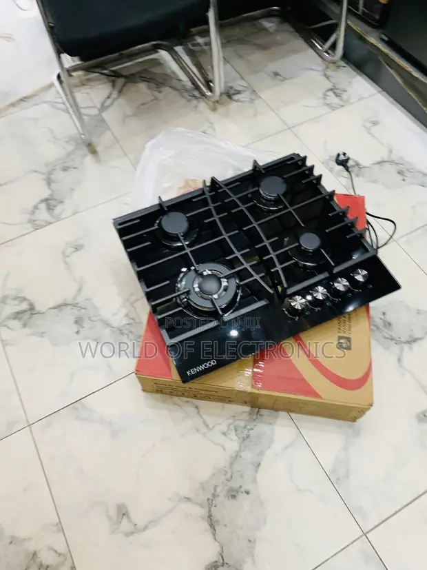 Kenwood KHG 603 SS 60cm Stainless Steel Gas Hob - 1