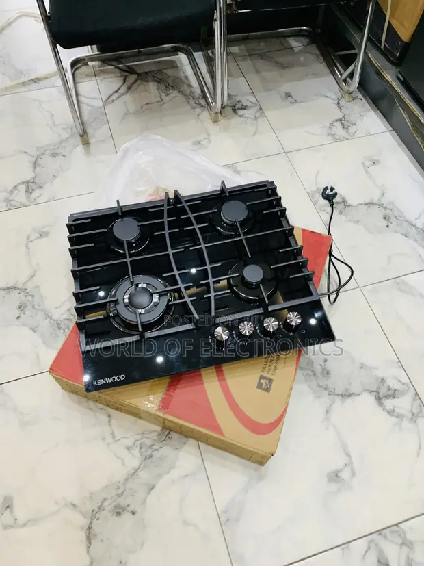 Kenwood KHG 603 SS 60cm Stainless Steel Gas Hob - 1