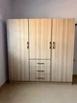 6ft x 6ft Freestanding Wardrobe - 1