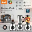 Quality RAF 3-in-1 Stainless Steel and Glass Blender Set - 1