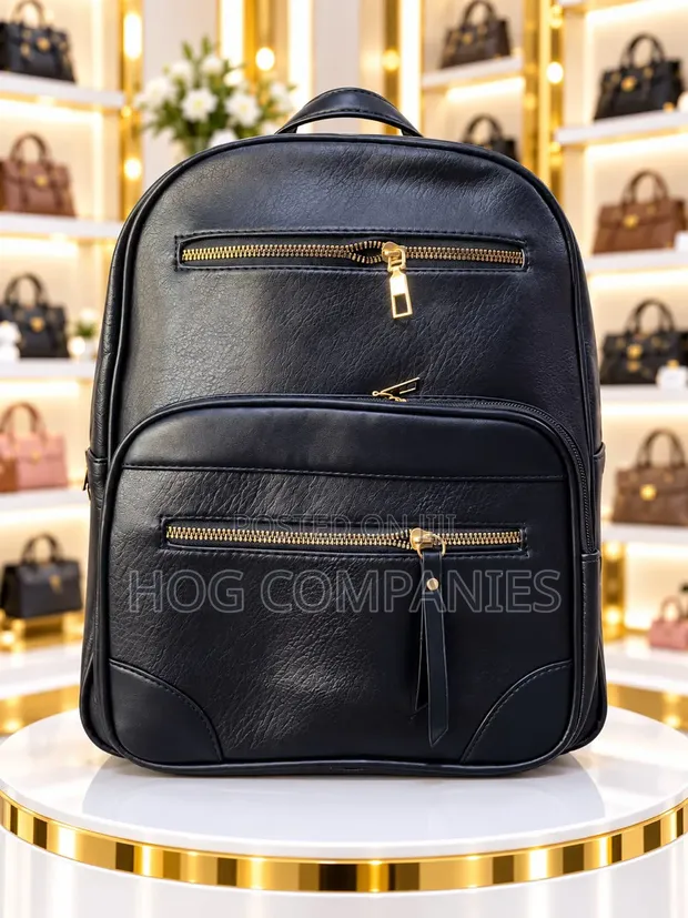 Ladies Fashionable Backpack - Jungle School Bag - 1