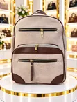 Ladies Fashionable Backpack - Jungle School Bag - 4