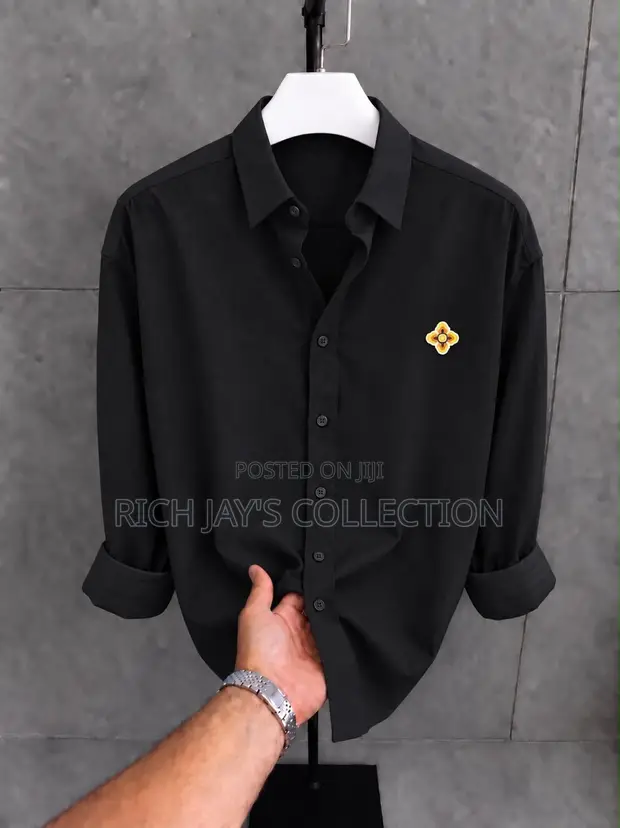 Rich Clothing Men's Classic Casual Shirts - 1
