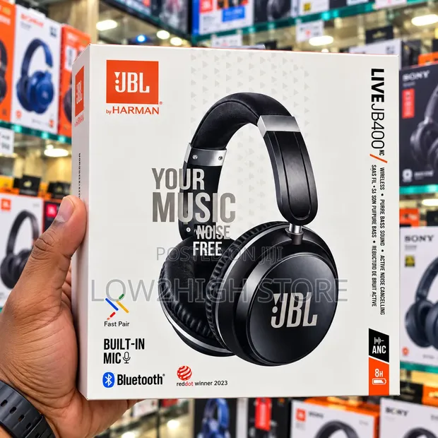 Wireless ANC Pure Bass Headphones - 1