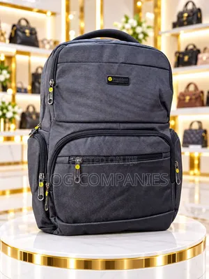 17' Travel Laptop School Backpack - Gray