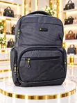 17' Travel Laptop School Backpack - Gray - 1