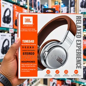 JBL Tune64D Wireless Hi-Fi On-Ear Headphones