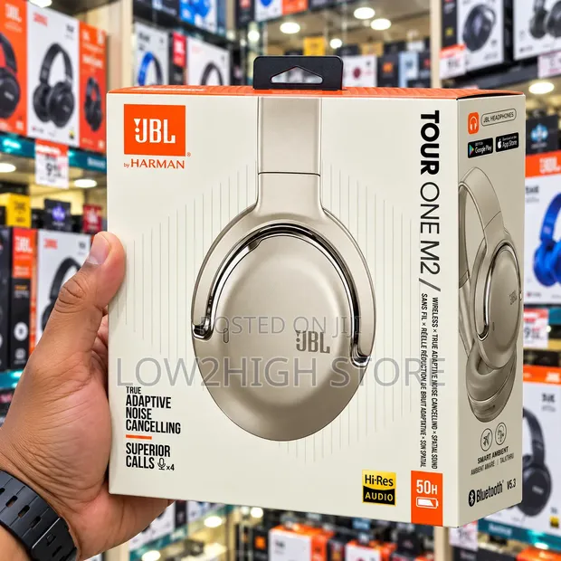 JBL Tour One M2 Wireless Adaptive ANC Over-Ear Headphones - 1