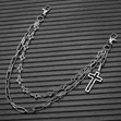 Multi-Layer Stainless Steel Pocket Jeans Chain - 4