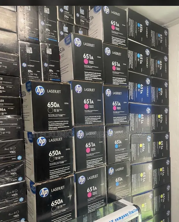HP 651A Black Toner Cartridge - 1