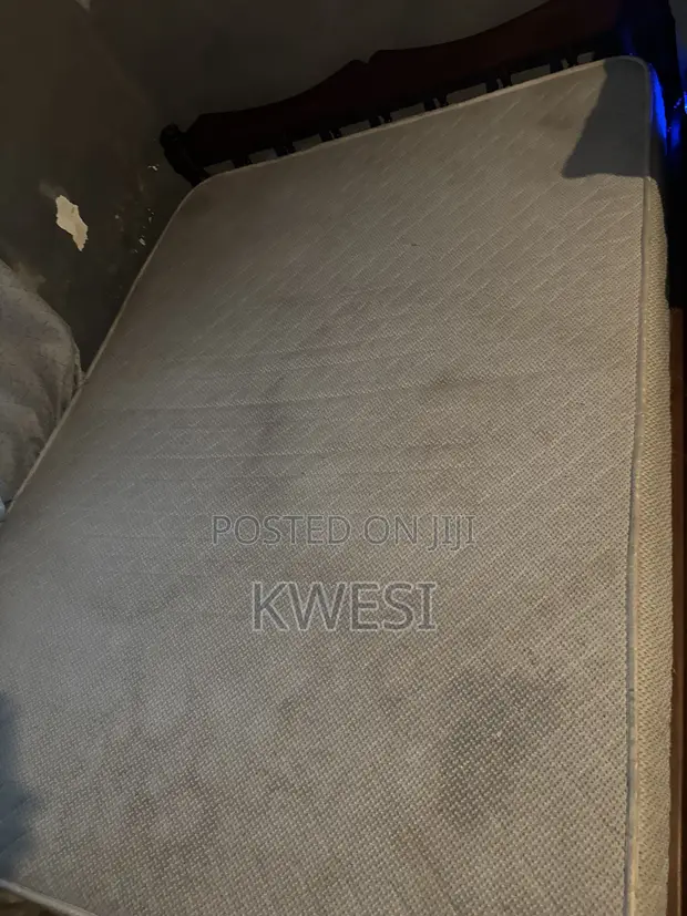 Original Double Mattress with Free Bed Frame - 1