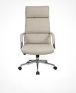 Eldo Fixed Chrome Armrest Backrest and Seat Chair - 4