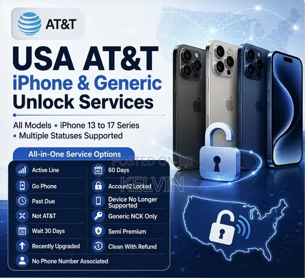 AT&T Network Unlock for iPhone & Android - 1