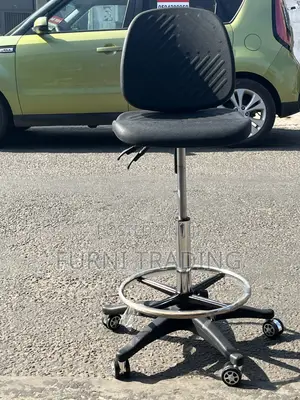 Adjustable Drafting Chair - Black