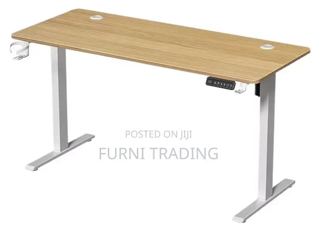 Adjustable Height Gaming Desktop Table - 1