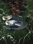 Diesel Leather Sneakers - Baby Blue - 2