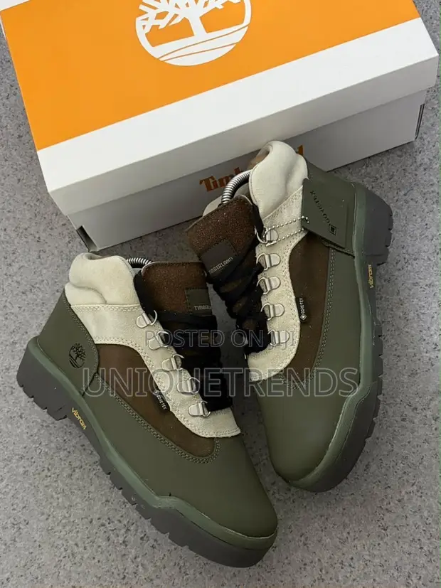 Timberland Waterproof Gore-Tex Field Boot Mid (Green) - 1