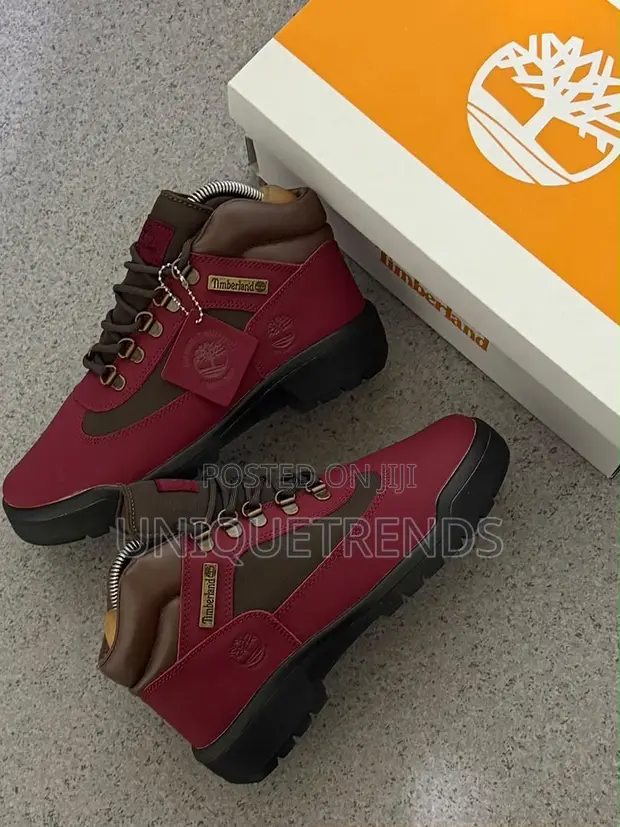 Timberland Waterproof Gore-Tex Field Boot Mid (Burgundy) - 1