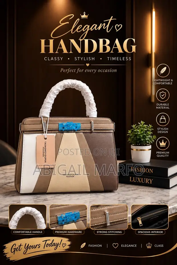 Quality Leather Corporate Handbag - 1