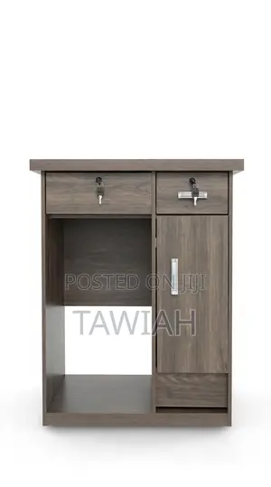 1m Office Desk with 2 Drawers