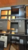1m Office Desk with 2 Drawers - 3