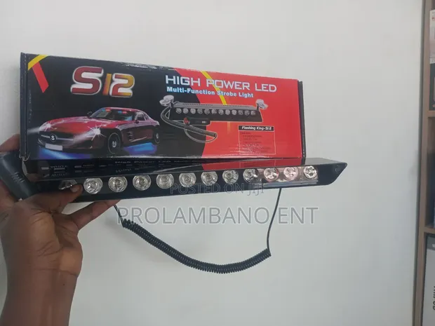 S12 High Power 12 LED Strobe Light - 1