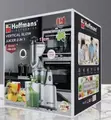 Hoffman 2-in-1 Vertical Slow Juicer - Black - 2