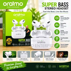 Oraimo Super Bass Stereo Headset (Air-R03)