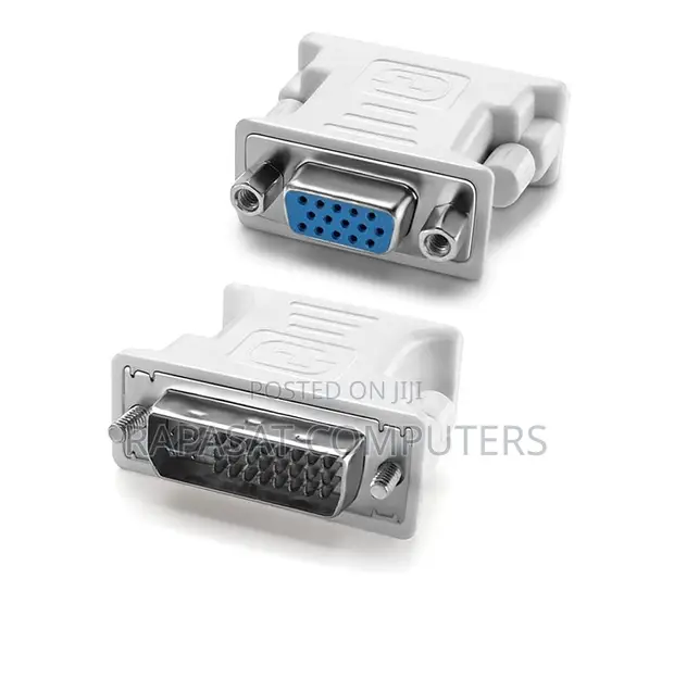 DVI-I Male to VGA Female Converter Adapter - 1