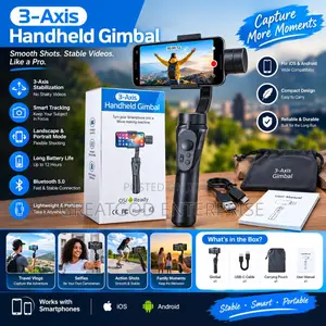 H4 3-Axis Handheld Gimbal Stabilizer